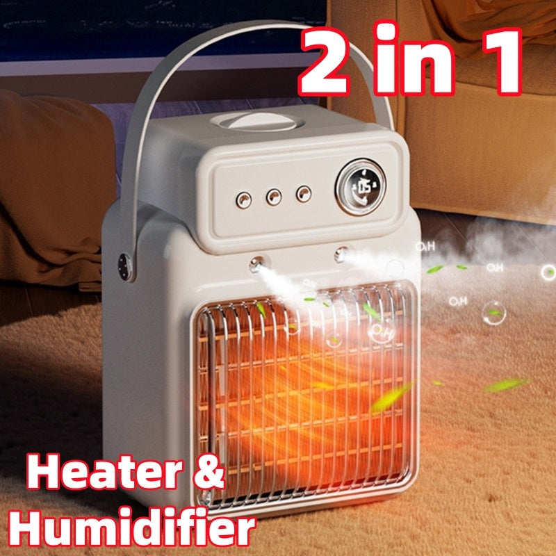 1200W 2-in-1 Room Heater and Humidifier