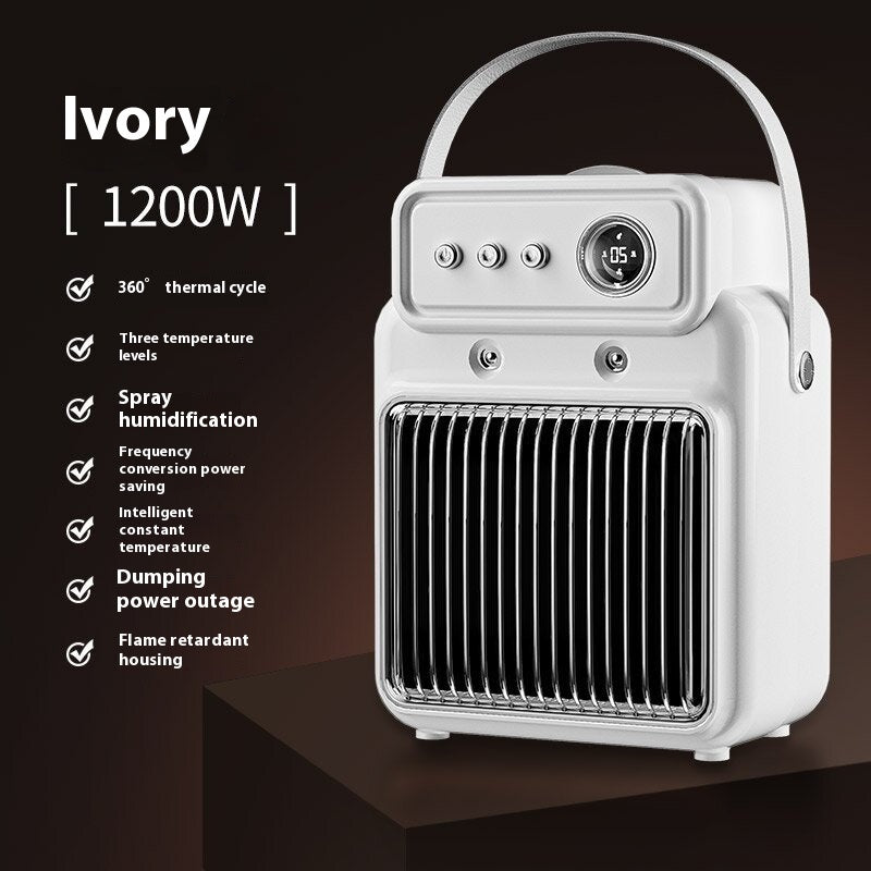 1200W 2-in-1 Room Heater and Humidifier