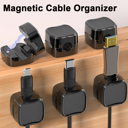 Magnetic Cable Clip & Cord Holder