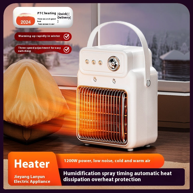 1200W 2-in-1 Room Heater and Humidifier